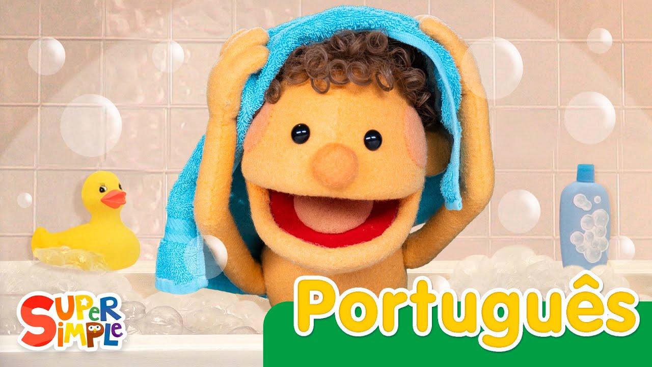 Canção do Banho | Canções Infantis | Super Simple Português - YouTube