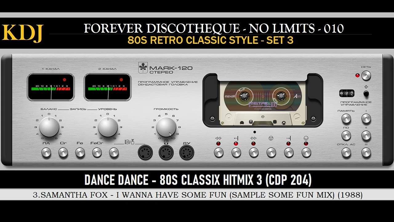 80s classix Mix 3 (Forever Discotheque 10) (KDJ CDP 204 - 2025