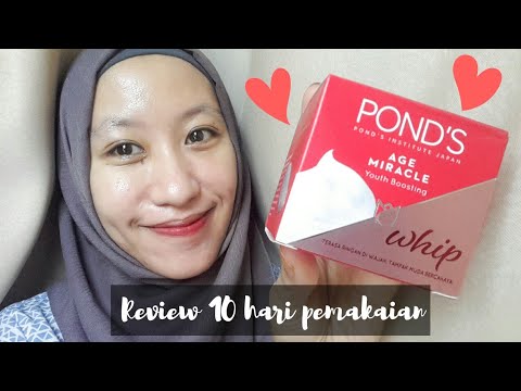 Review Anti Aging Cream Ponds Age Miracle. 