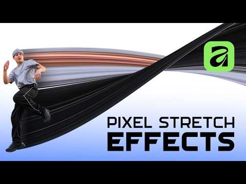 How to Create a Pixel Stretch Effect in Affinity Tutorial