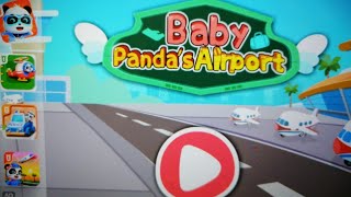 Baby Panda's Airport | Flight Safety Tips | Game Time Part 1! screenshot 2