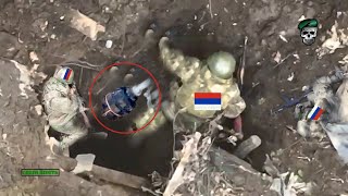 Horrible Ukrainian Fpv Drones Hunt One By One Russian Soldiers Hiding In Trenches