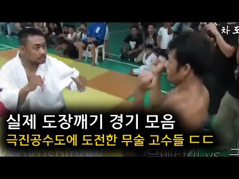 무술 고수들의 <strong>극진공수도</strong> 도장깨기 영상 ㄷㄷ 과연 그 결과는 !!?