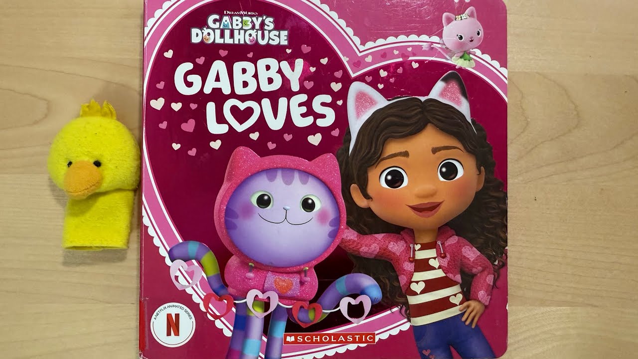 GABBY’S DOLLHOUSE GABBY LOVES | GABBY’s Kids Book Read Aloud 