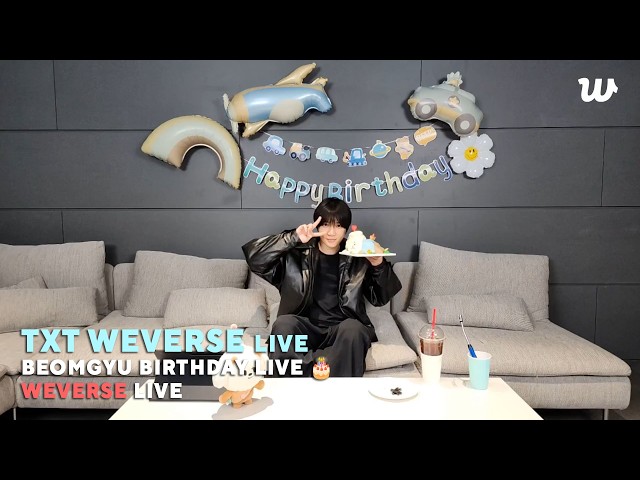 MULTI SUB] TXT WEVERSE LIVE (2026.02.10) | BEOMGYU BIRTHDAY LIVE