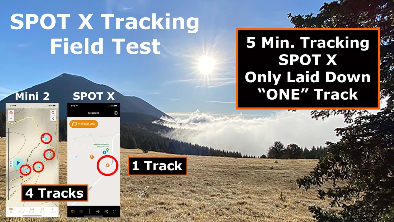 SPOT X Tracking Field Test YouTube