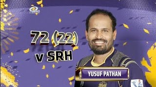 Yusuf Pathan 72(22) #cricket #rcbians #ipl2026 