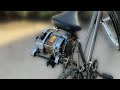 How to make an electric bicycle using washer machine motor completely unbelievable idea