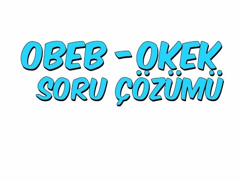 OBEB- OKEK SORU ÇÖZÜMÜ | YGS KAMPI '16 Matematik #14