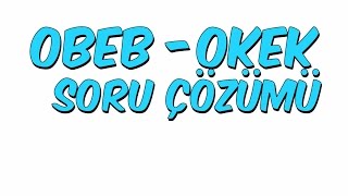 OBEB- OKEK SORU ÇÖZÜMÜ | YGS KAMPI '16 Matematik #14