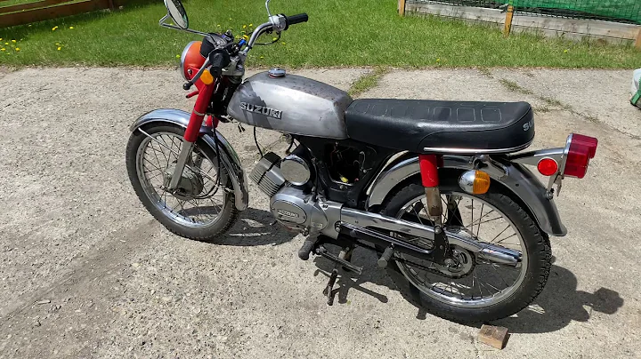 1977 Suzuki A100 restoration progress