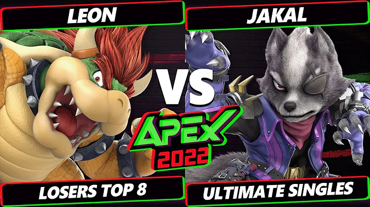 Apex 2022 Top 8 - Leon (Bowser) Vs. Jakal (Wolf) -...
