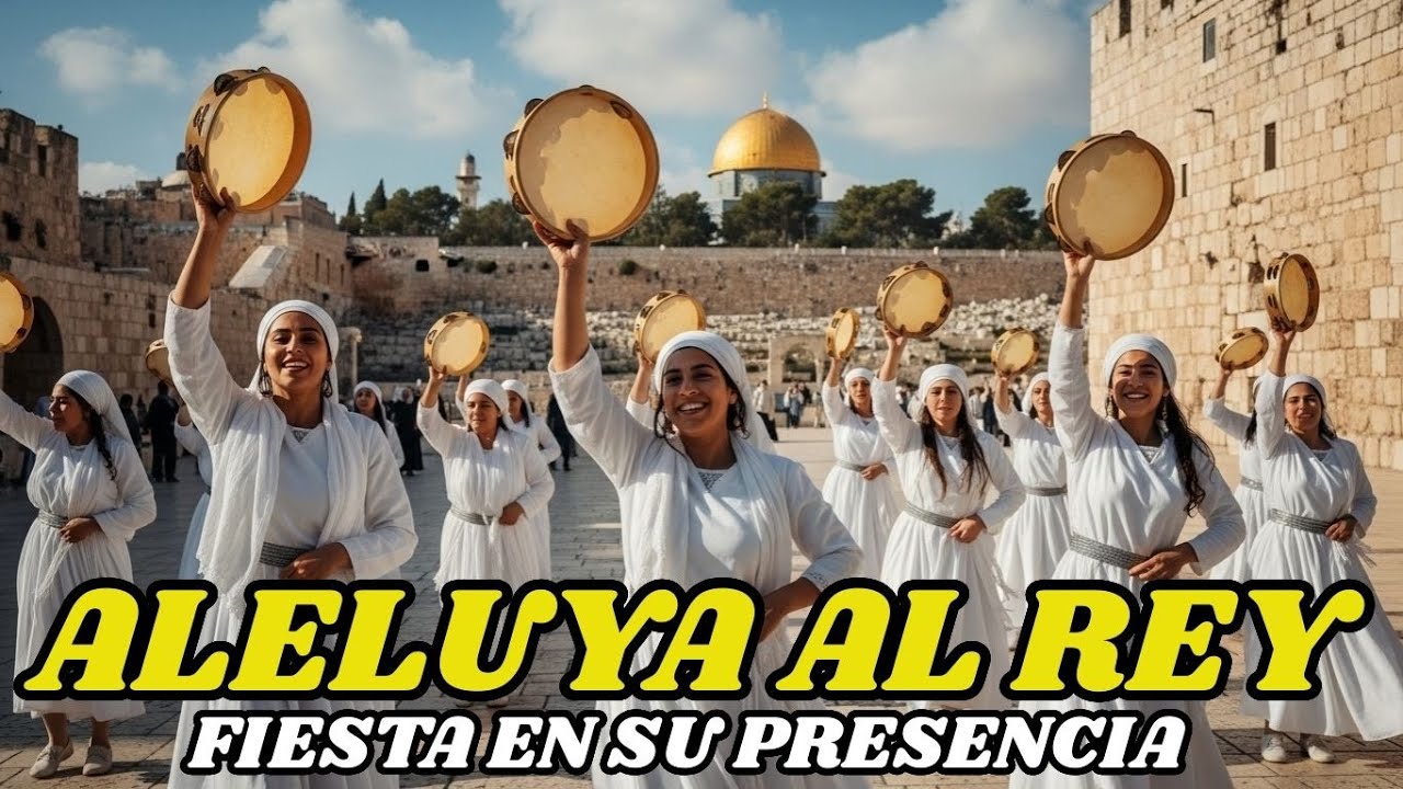 ALELUYA AL REY ETERNO | ADORACIÓN HEBREA CLÁSICA CON GOZO Y JUBILO