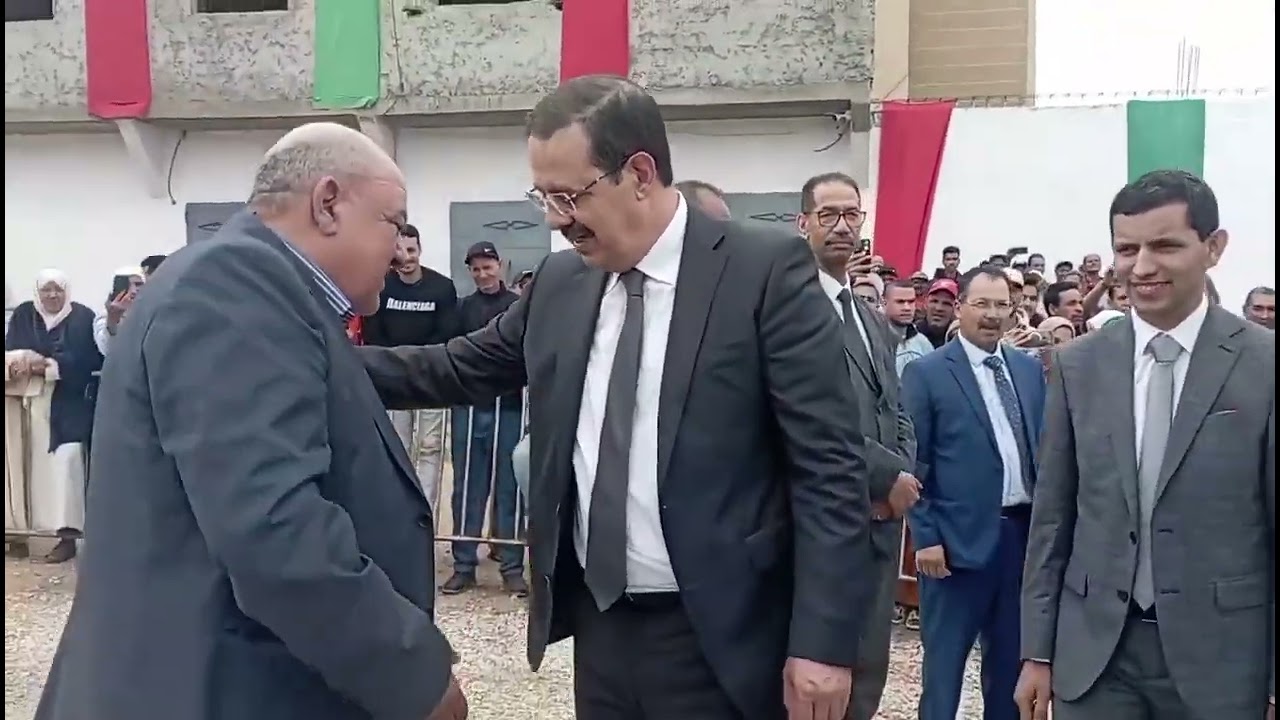 عامل إقليم القنيطرة يدشن مشاريع تنموية بجماعة لالة ميمونة ..