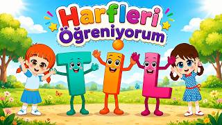 YENİ - Harfleri Öğreniyorum 2. Bölüm /T - İ - L / Alfabe Şarkısı🎶Eğitici ve Eğlenceli Çocuk Videosu