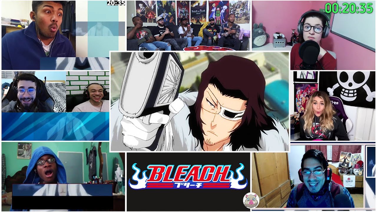 Kyoraku vs Starrk Part 1 BLEACH Episode 277 Reaction Mashup YouTube