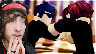 KreekCraft Reacts to THE BACON HAIR 3 (The Guests) | Roblox Movie by Oblivious