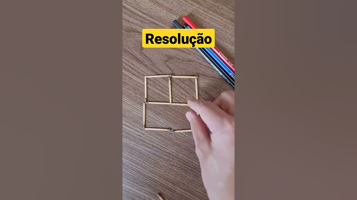 Resolução do desafio! #desafio #palitos #enem