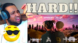 Juice WRLD & Justin Bieber - Wandered To LA - REACTION!!!