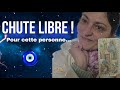 Chute libre ! Cette personne r&eacute;alise ce qu'elle a perdu...