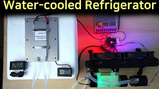 Water-cooled Peltier Refrigerator test