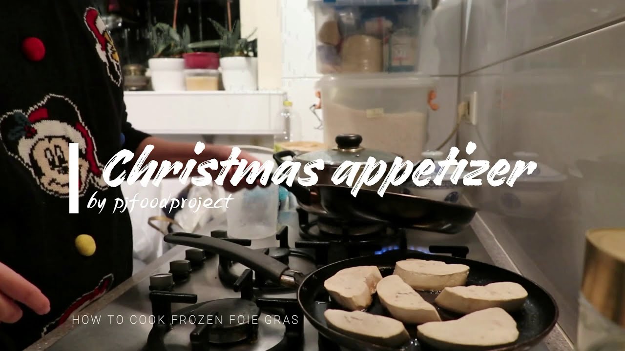 Ep 1 - How To Cook Frozen Foie Gras - Caramelized Apples With Foie Gras #Christmas Appetizer
