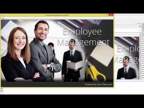 MiniProject การจัดการข้อมูลพนักงาน Employee Management โดยใช้ JAVA GUI
