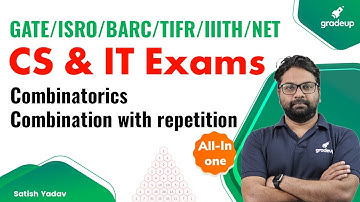combinatorics: combination with repetition | All-in-One Preparation | Satish sir | Gradeup