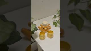 a little moment for the handmade ceramic teddy bear tea pot