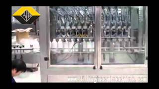 Automatic 12 Heads (Piston) Liquid Filling Machine- part 1