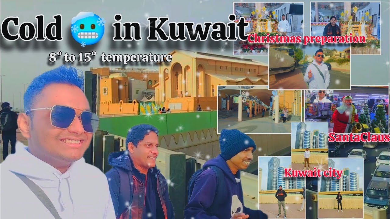 COLD 🥶 IN KUWAIT 🇰🇼 // Christmas 🎄 preparation 🎁 // @Mathewvlogs18 ...