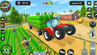 Modern Tractor Farming Simulator Driving Game: New Tractor Game 2025! Android Gameplay screenshot 3