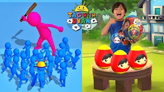Tag with Ryan vs Join Clash 3D - All Levels Completed All Vehicles All Characters Unlocked Gameplay screenshot 3