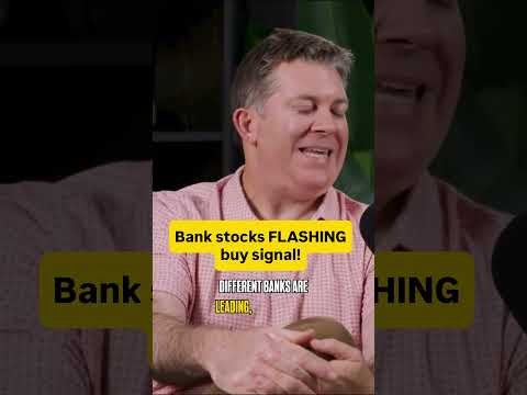 Bank stocks are flashing a BUY Signal!? Ryan Detrick explains.