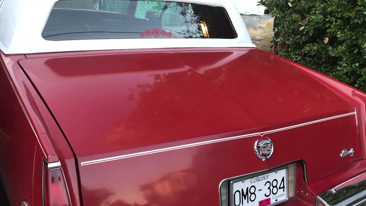 1979 Cadillac Eldorado I bought back.