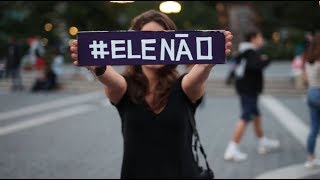 Mulheres no Exterior contra Bolsonaro #EleNão