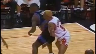 Dennis Rodman Vs Shawn Kemp Highlights 11151997