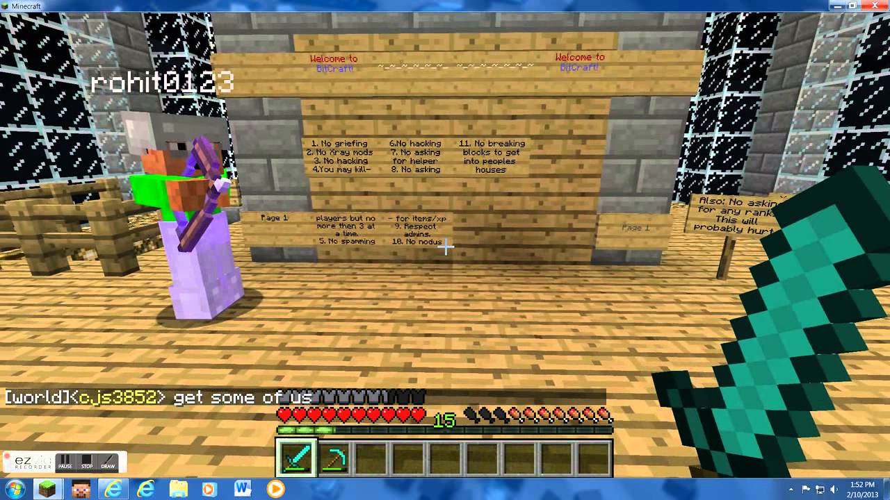 Bitcraft SMP server review - YouTube