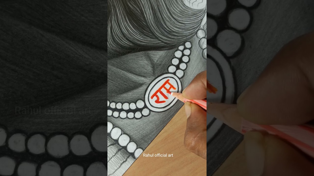Hey Mahavir | Hanuman ji drawing 