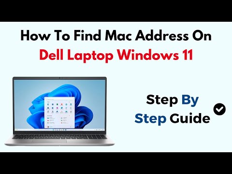 How To Find Mac Address On Dell Laptop Windows 11
