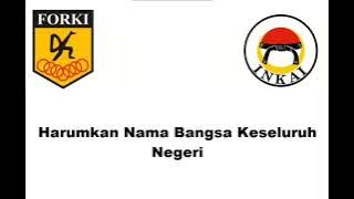 Karate_Lagu Mars INKAI beserta lirik lagu ( Institut Karate-Do Indonesia )