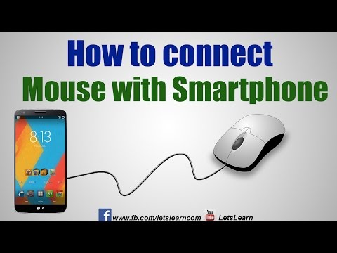 How to Connect Mouse with Android Smartphone | Let's Learn