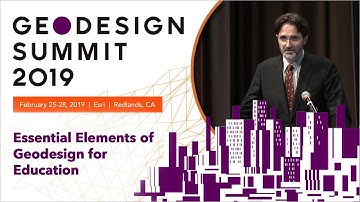Essential Elements of Geodesign for Education