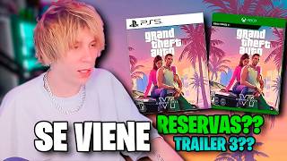 Rubius REACCIONA y OPINA de la FILTRACION de las RESERVAS y POSIBLE TRAILER 3 de GTA 6 🤯