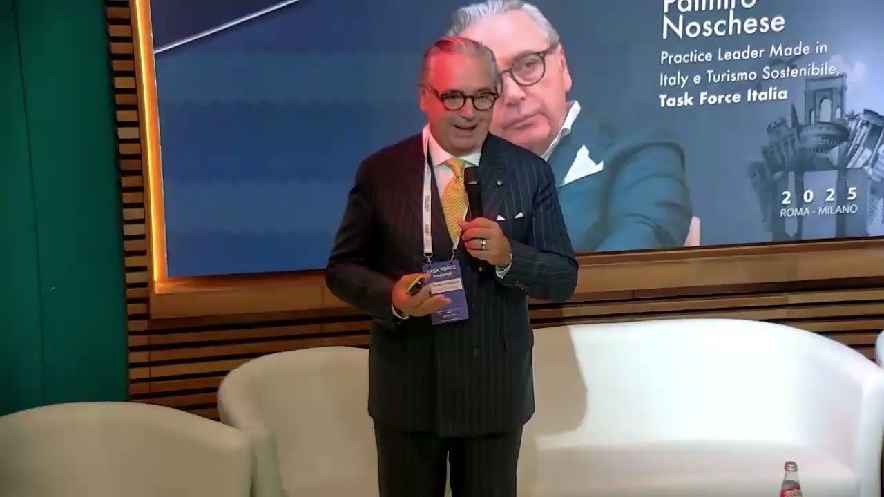 Palmiro Noschese Practice Leader Made in Italy e Turismo Sostenibile, Task Force Italia-10 Sett 2025