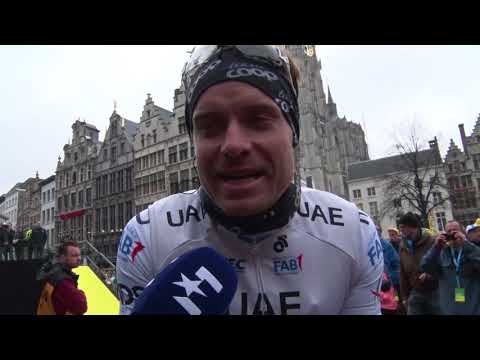 Alexander Kristoff - Interview at the start - Tour of Flanders / Ronde van Vlaanderen 2018