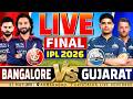 Live: RCB Vs GT, Final IPL 2026 Match Today Live Cricket Score Commentary Bangalore v Gujarat