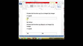 Chapter#10 Function Procedures