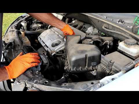 Toyota/Lexus V6 thermostat replacement. (3MZ-FE engine)