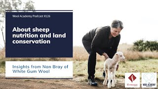 #126 Nan Bray from White Gum Wool about sheep nutrition and land conservation - Wool Academy Podcast